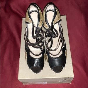 Platform open toe sandals